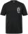 JP1880 T-Shirt Vintage Skeleton Black - Kratke Majice - Moške kratke majice za močnejše postave