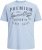 Jack & Jones Alex Majica Svetlo Modra - Kratke Majice - Moške kratke majice za močnejše postave