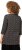 Ulla Popken 3/4 Sleeve Geometric Graphic Tee Black - Majice - 