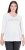 Ulla Popken SPRING Studded 3/4 Sleeve Tee Off-White - Majice - 