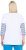 Ulla Popken Paper Boat Print 3/4 Sleeve Tee Snow White - Natisnjene majice za ženske - 