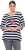 Ulla Popken Chilli Pepper Sequined 3/4 Sleeve Graphic Tee Black - Majice - 