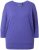 Ulla Popken Quick Drying Batwing Sleeve Tee Blueberry - Natisnjene majice za ženske - 