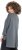 Ulla Popken 87 Applique Oversized Long Sleeve Tee Graphite Grey - Majice - 