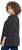 Ulla Popken Flower Print 3/4 Sleeve Tee Black - Majice - 