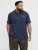 Jack & Jones College Logo Short Sleeve Polo Shirt Blue - Polo majice - Moške Polo Majice za Močnejše Postave