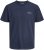 Jack & Jones College Logo Crew Neck T-Shirt Blue - Kratke Majice - Moške kratke majice za močnejše postave
