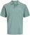 Jack & Jones College Logo Short Sleeve Polo Turquoise - Polo majice - Moške Polo Majice za Močnejše Postave
