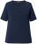 Ulla Popken TRUE Lettering Short Sleeve Tee Navy Blue - Natisnjene majice za ženske - 
