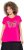 Ulla Popken Free Spirit Butterfly Cap Sleeve Graphic Tee Magenta Pink - Natisnjene majice za ženske - 