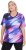 Ulla Popken Cutout Abstract Print Short Sleeve Tee Ink Blue - Natisnjene majice za ženske - 
