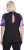 Ulla Popken Cutout Abstract Print Short Sleeve Tee Ink Blue - Natisnjene majice za ženske - 