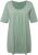 Ulla Popken Essential Front Pleat Tee Light Moss Green - Majice - 