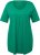 Ulla Popken Essential Front Pleat Tee Emerald Green - Majice - 