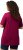 Ulla Popken Essential Front Pleat Tee Magnolia Red - Majice - 
