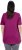 Ulla Popken Essential Front Pleat Tee Berry - Majice - 