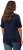 Ulla Popken Piping Accent Functional UVP 50+ Stretch Knit Top Navy Blue - Majice - 