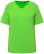 Ulla Popken Piping Accent Functional UVP 50+ Stretch Knit Top Light Green - Majice - 