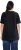 Ulla Popken Essential Notch Neck Stretch Tee Black - Majice - 