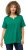 Ulla Popken Essential Notch Neck Stretch Tee Emerald Green - Majice - 