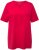 Ulla Popken Essential Notch Neck Stretch Tee Red - Majice - 