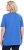 Ulla Popken Essential Notch Neck Stretch Tee Peacock Blue - Majice - 