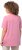 Ulla Popken Essential Notch Neck Stretch Tee Light Pink - Majice - 