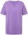Ulla Popken Essential Notch Neck Stretch Tee Pale Lilac - Majice - 
