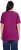 Ulla Popken Essential Notch Neck Stretch Tee Berry - Majice - 