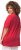 Ulla Popken Essential Square Neck Stretch Tee Dark Pink - Majice - 