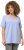Ulla Popken Essential Square Neck Stretch Tee Sky Blue - Majice - 