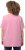 Ulla Popken Essential Square Neck Stretch Tee Light Pink - Majice - 