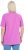 Ulla Popken Essential Square Neck Stretch Tee Cool Pink - Majice - 