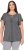 Ulla Popken Wing Sleeve V-Neck Tee Graphite Grey - Majice - 