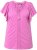 Ulla Popken Wing Sleeve V-Neck Tee Cool Pink - Majice - 