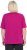 Ulla Popken Antibacterial Short Sleeve Draped Tee Light Magenta - Majice - 