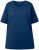 Ulla Popken Basic Round Neck Short Sleeve Relaxed Fit T-Shirt Dark Blue - Majice - 