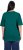 Ulla Popken Basic Round Neck Short Sleeve Relaxed Fit T-Shirt Teal Green - Majice - 