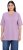 Ulla Popken Basic Round Neck Short Sleeve Relaxed Fit T-Shirt Lavender Pink - Majice - 