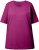 Ulla Popken Basic Round Neck Short Sleeve Relaxed Fit T-Shirt Berry Purple - Majice - 