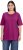 Ulla Popken Basic Round Neck Short Sleeve Relaxed Fit T-Shirt Berry Purple - Majice - 