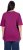 Ulla Popken Basic Round Neck Short Sleeve Relaxed Fit T-Shirt Berry Purple - Majice - 