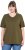 Ulla Popken Eco Cotton Basic T-Shirt 2-Pack Green/Black - Majice - 