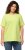 Ulla Popken Essential Round Neck Stretch Tee Lime Green - Majice - 
