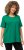 Ulla Popken Essential Round Neck Stretch Tee Emerald Green - Majice - 