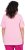Ulla Popken Essential Round Neck Stretch Tee Pink - Majice - 