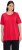 Ulla Popken Essential Round Neck Stretch Tee Red - Majice - 