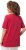 Ulla Popken Essential Round Neck Stretch Tee Dark Pink - Majice - 