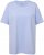 Ulla Popken Essential Round Neck Stretch Tee Sky Blue - Majice - 