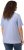 Ulla Popken Essential Round Neck Stretch Tee Sky Blue - Majice - 